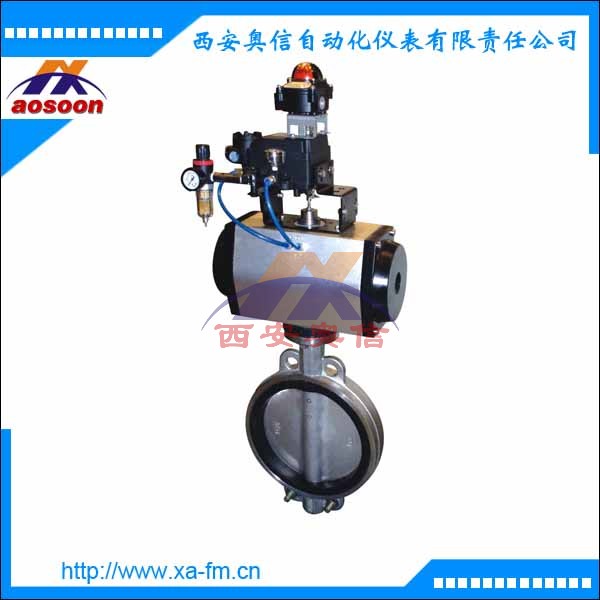 气动对夹蝶阀,D671J-16,蝶阀,气动阀