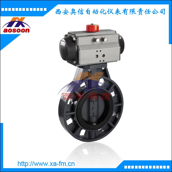 气动蝶阀,气动PVC蝶阀,D671-10N